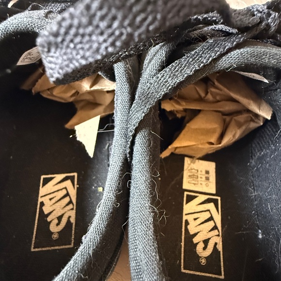 Vans All-Black Canvas Sneakers - Picture 9 of 10